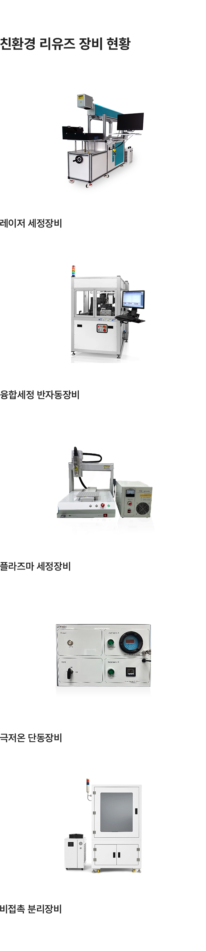 비접촉 하이브리드 융합세정